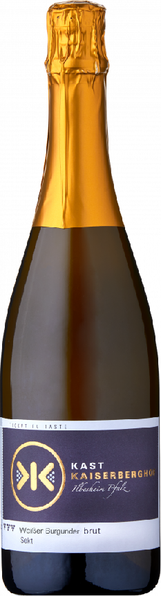 Weißer Burgunder brut, Sekt