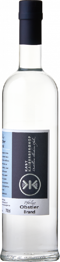 Obstler, Destillat